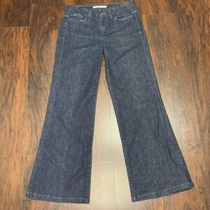 Joe's Jeans Wide Leg Muse Women’s Dark Blue Denims Vintage Y2K Size 29 EUC